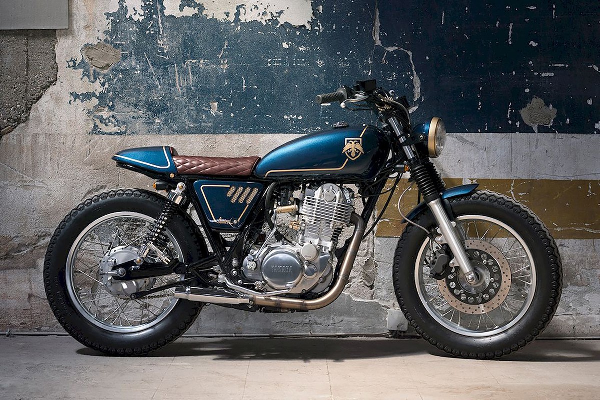 Yamaha SR400 phien ban do sieu an tuong